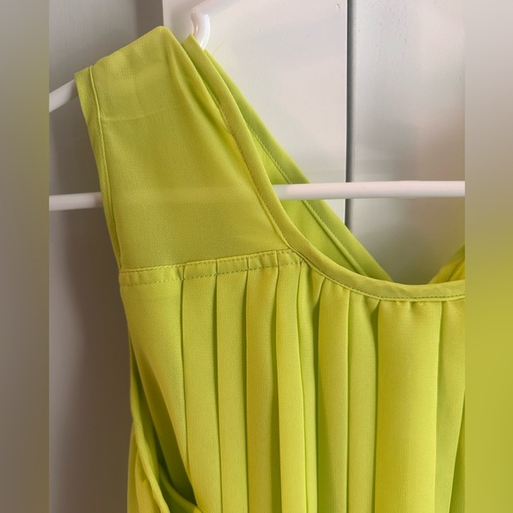 Vibrant color knee length dress sz Large - Picture 6 of 6